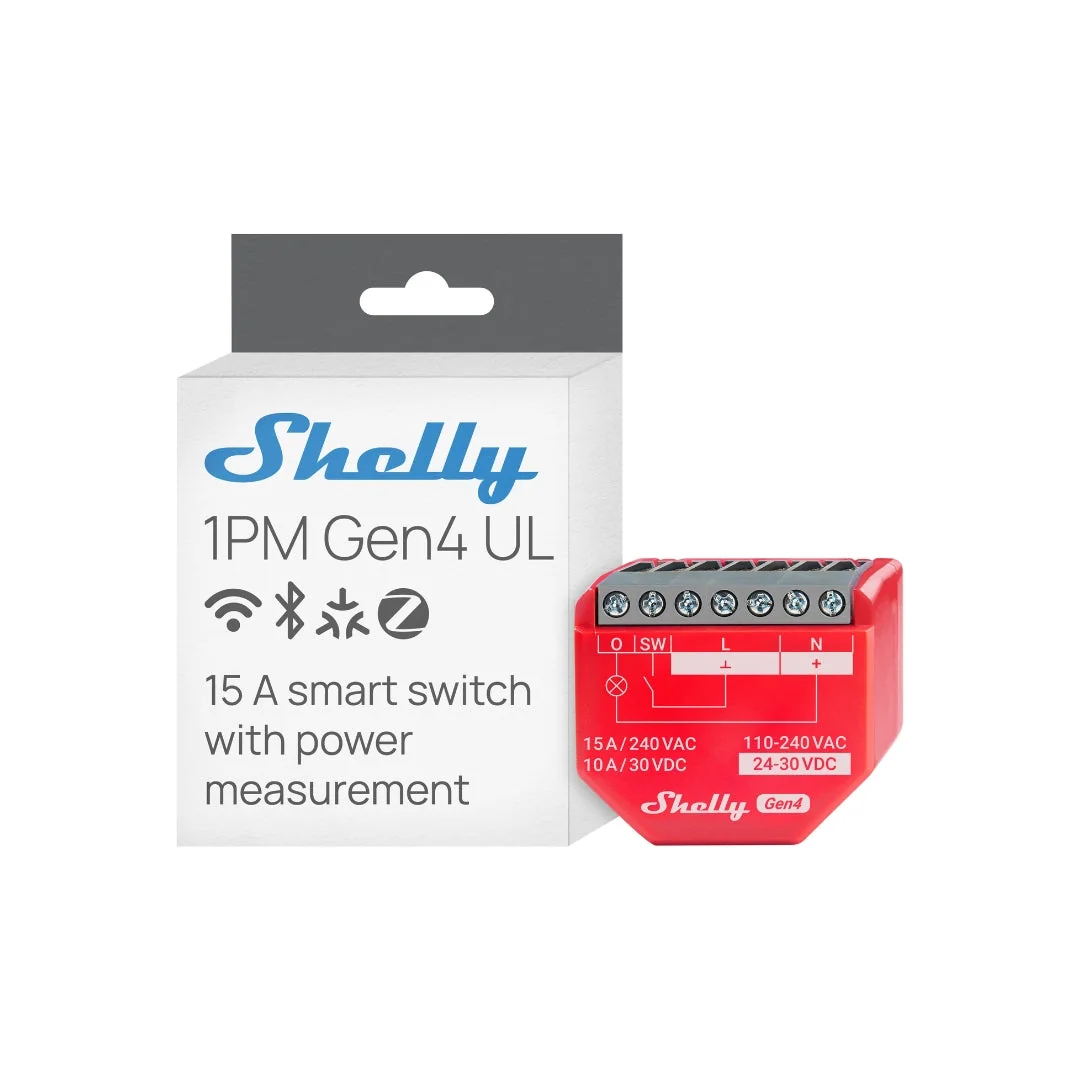Shelly 1PM Gen4 Smart Relay